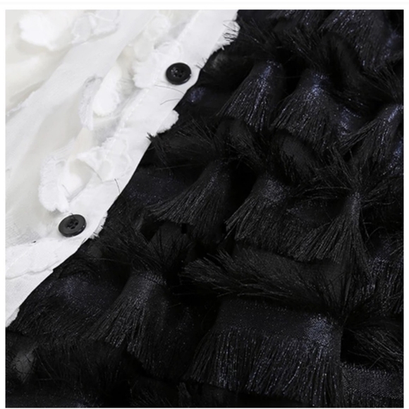 Mixed media tunic - Picture 5 of 8